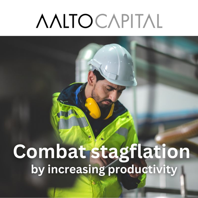 Combat Stagflation By Increasing Productivity