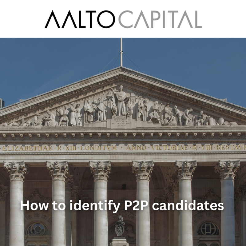 How to Identify P2P Candidates