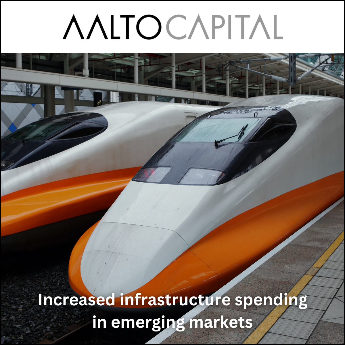 Increased infrastructure spending in emerging markets
