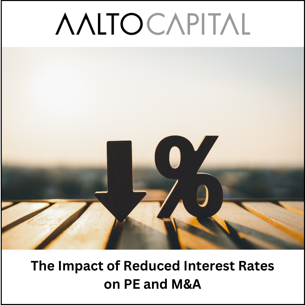 The Impact of Reduced Interest Rates on PE and M&A